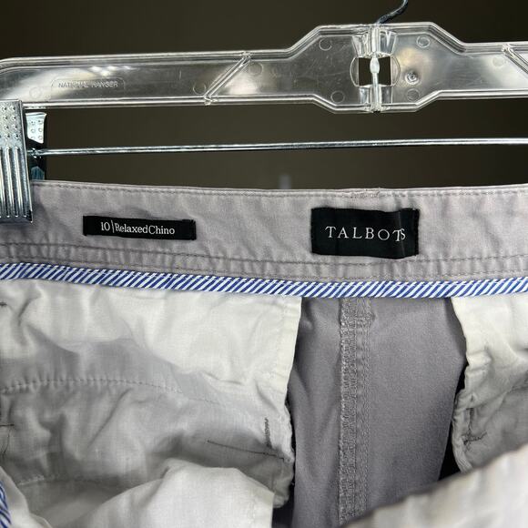 Talbots Relaxed Fit Chino Pants - Size 10 - Picture 3 of 4